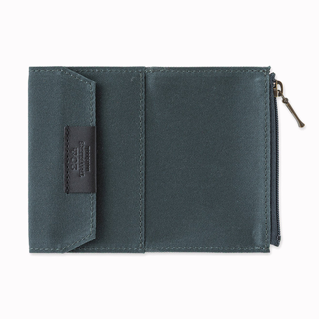 Traveler's Card Size Notebook - 20th Anniversary | Black Leather