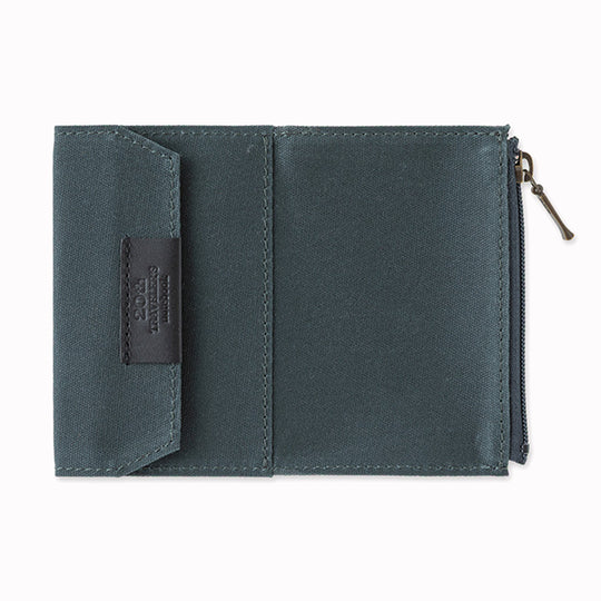 Traveler's Card Size Notebook - 20th Anniversary | Black Leather