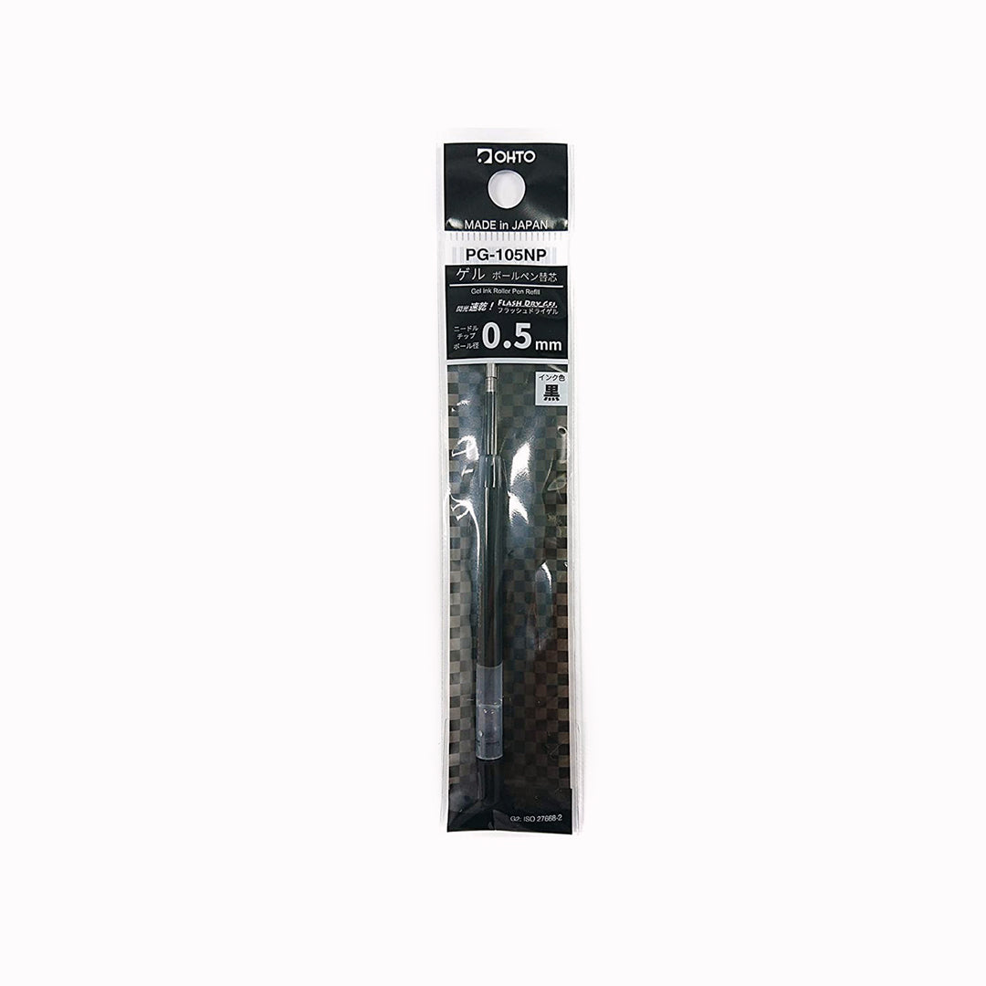 OHTO | Quick Dry Gel Ink Refill | Black