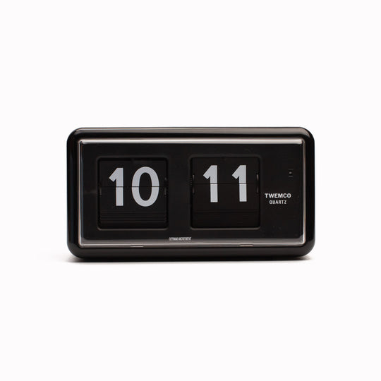 Flip Desk Clock | Black