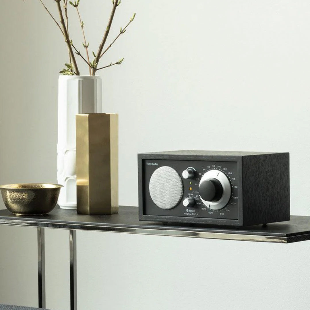 Model 1 BT | Bluetooth FM Radio | Black Ash / Black Silver