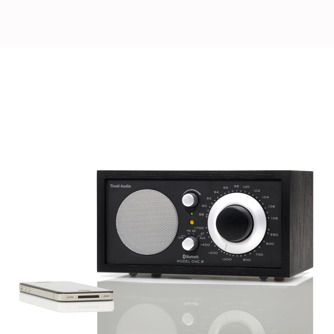 Model 1 BT | Bluetooth FM Radio | Black Ash / Black Silver