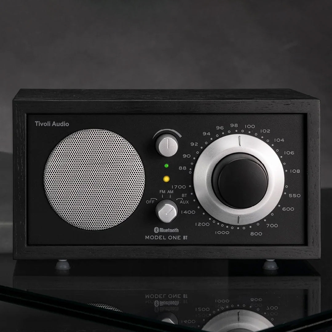 Model 1 BT | Bluetooth FM Radio | Black Ash / Black Silver