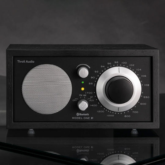 Model 1 BT | Bluetooth FM Radio | Black Ash / Black Silver