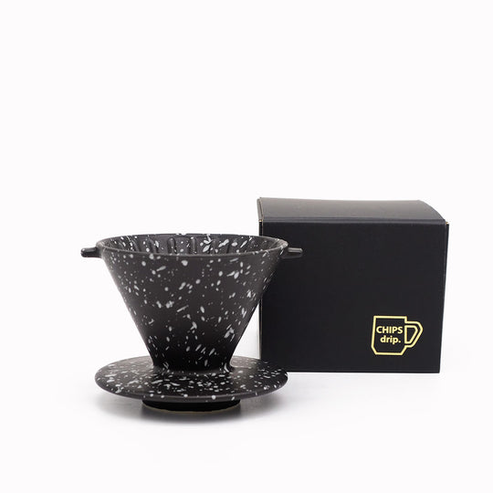 Splash Dripper | 2 Cup Coffee Dripper | Black / White