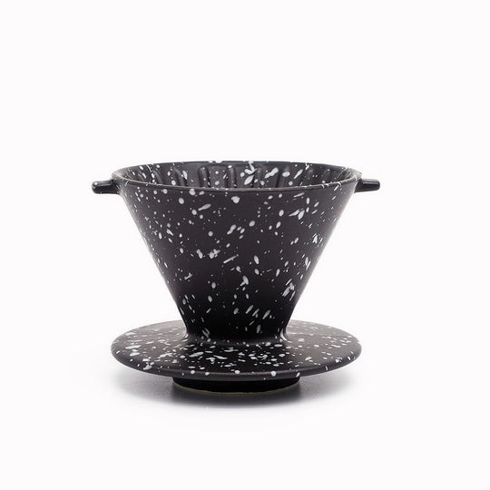 Splash Dripper | 2 Cup Coffee Dripper | Black / White