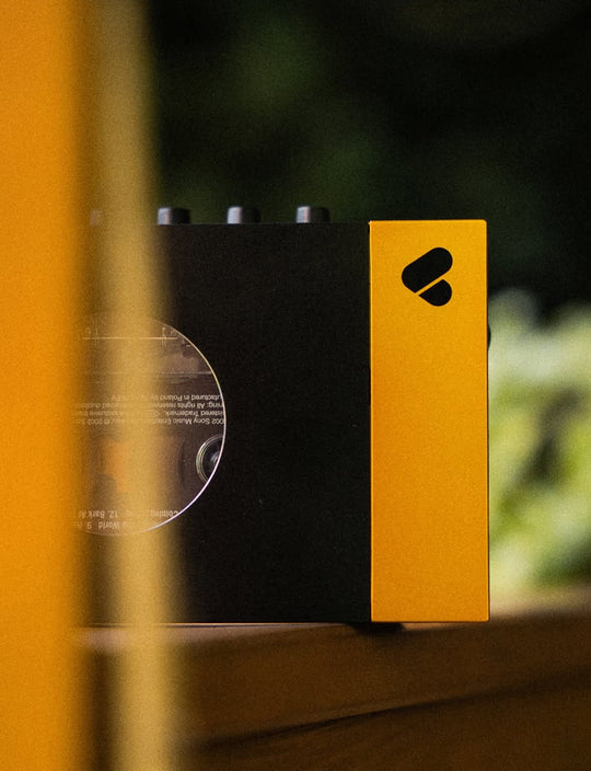 WE-001 | Bluetooth Cassette Player | Black/Yellow