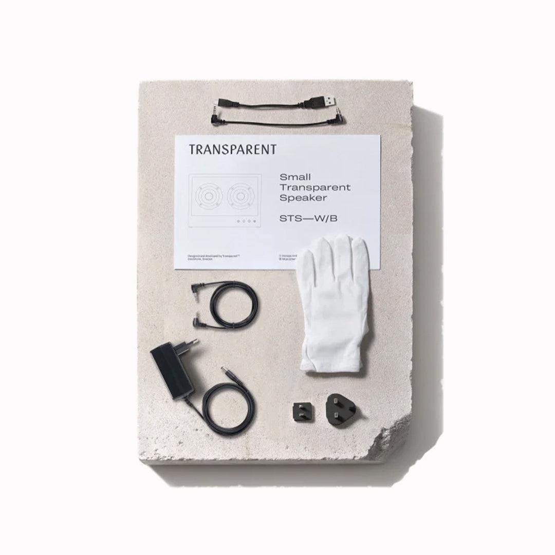 Transparent Mini | Bluetooth Powered Speaker | Black