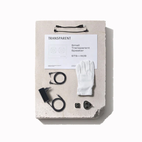 Transparent Mini | Bluetooth Powered Speaker | Black