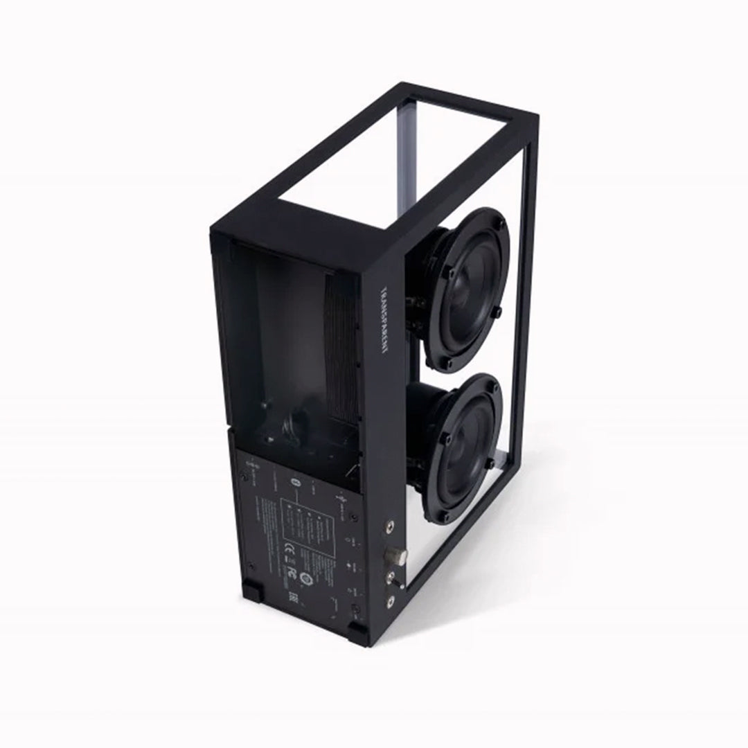 Transparent Mini | Bluetooth Powered Speaker | Black