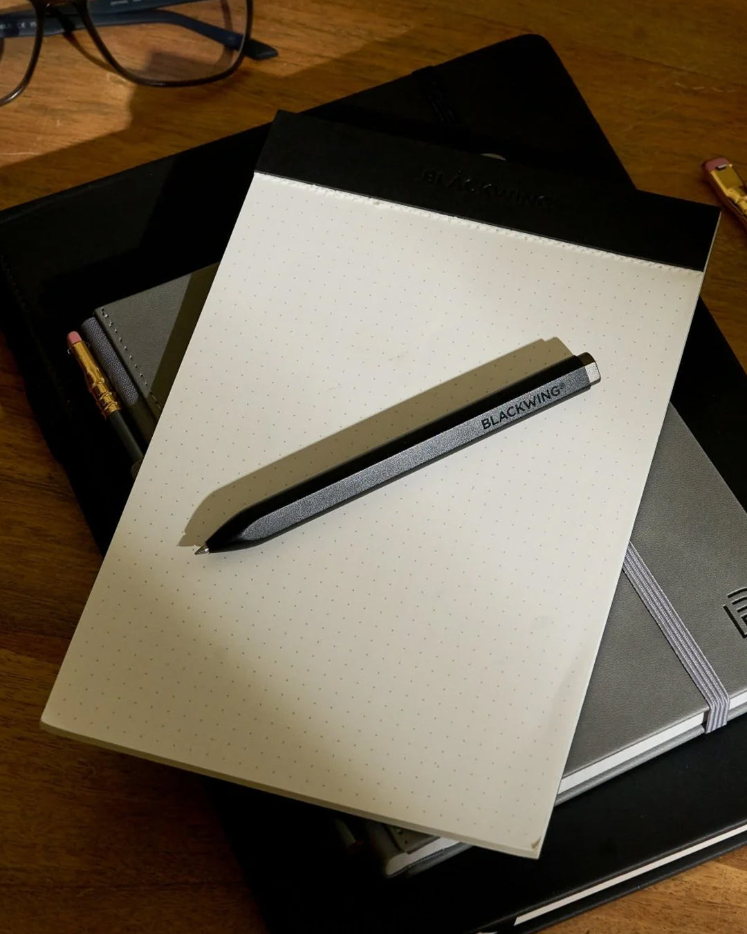 Half Moon Rollerball Pen | Black Aluminium