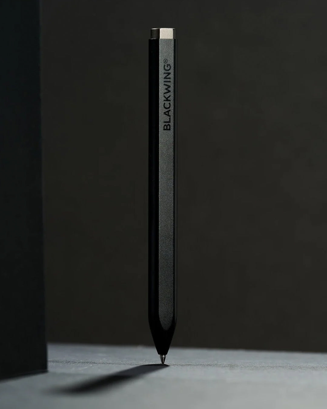 Half Moon Rollerball Pen | Black Aluminium