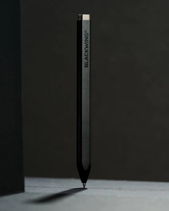 Half Moon Rollerball Pen | Black Aluminium