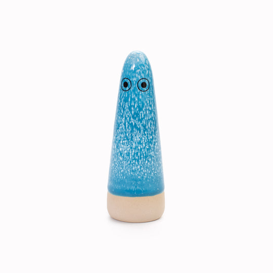 Ghost | Ceramic Figurine | Blue Hues