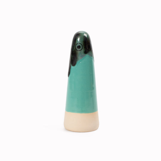 Ghost | Ceramic Figurine | Green Hues
