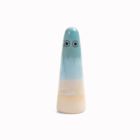 Meet the iconic hand glazed, ceramic Ghost - a personality laden decorative object from Studio Arhoj!