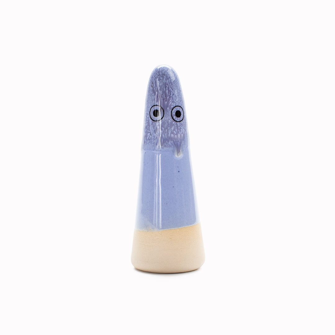 Ghost | Ceramic Figurine | Blue Hues