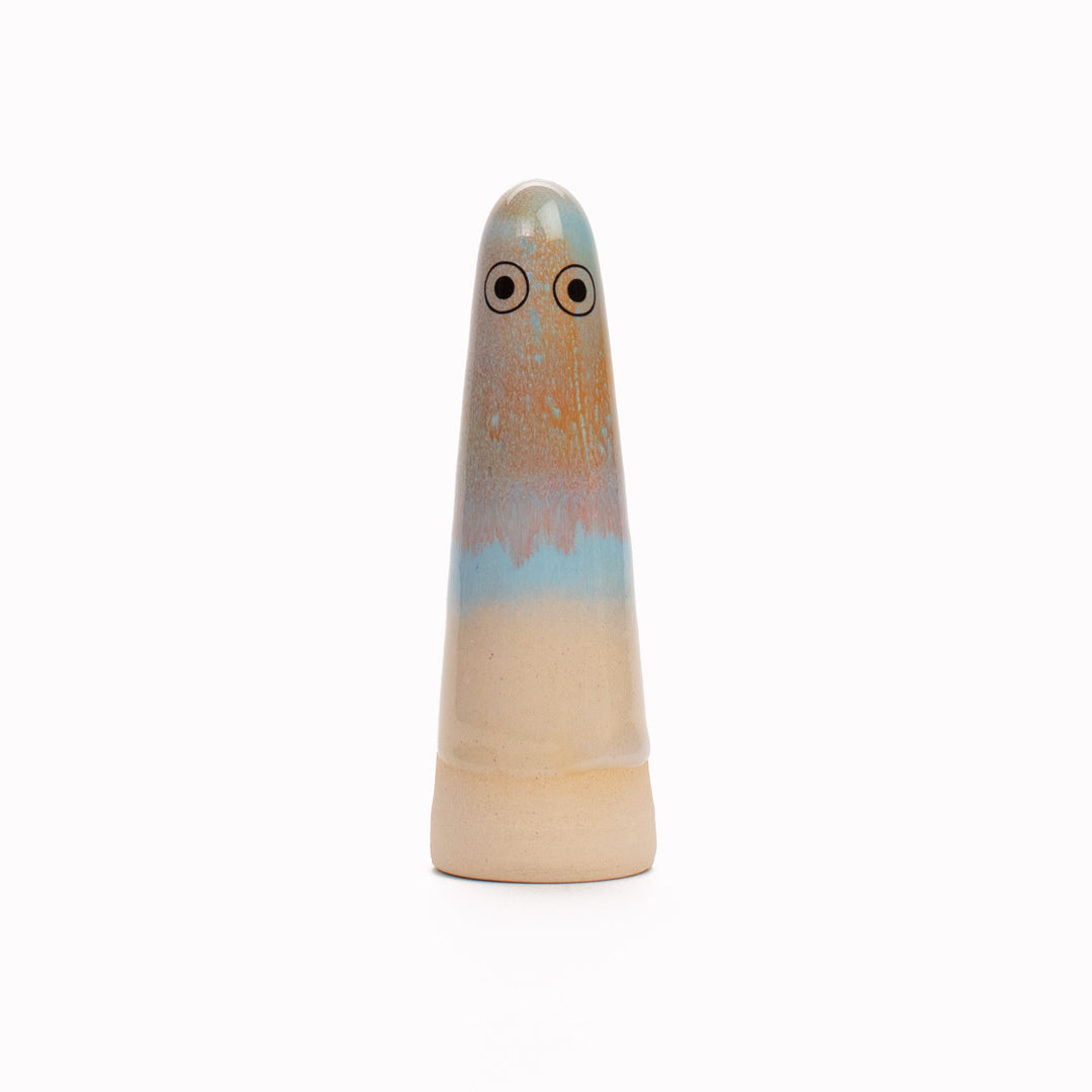 Ghost | Ceramic Figurine | Blue Hues