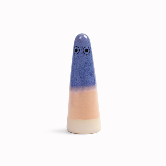 Ghost | Ceramic Figurine | Blue Hues
