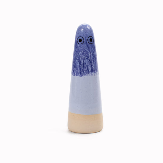 Ghost | Ceramic Figurine | Blue Hues