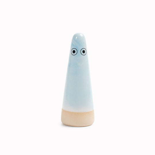 Meet the iconic hand glazed, ceramic Ghost - a personality laden decorative object from Studio Arhoj!