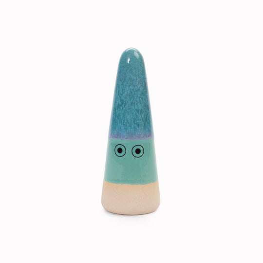 Ghost | Ceramic Figurine | Blue Hues