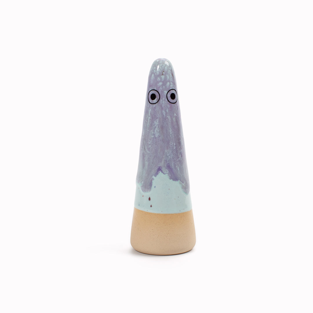 Ghost | Ceramic Figurine | Blue Hues