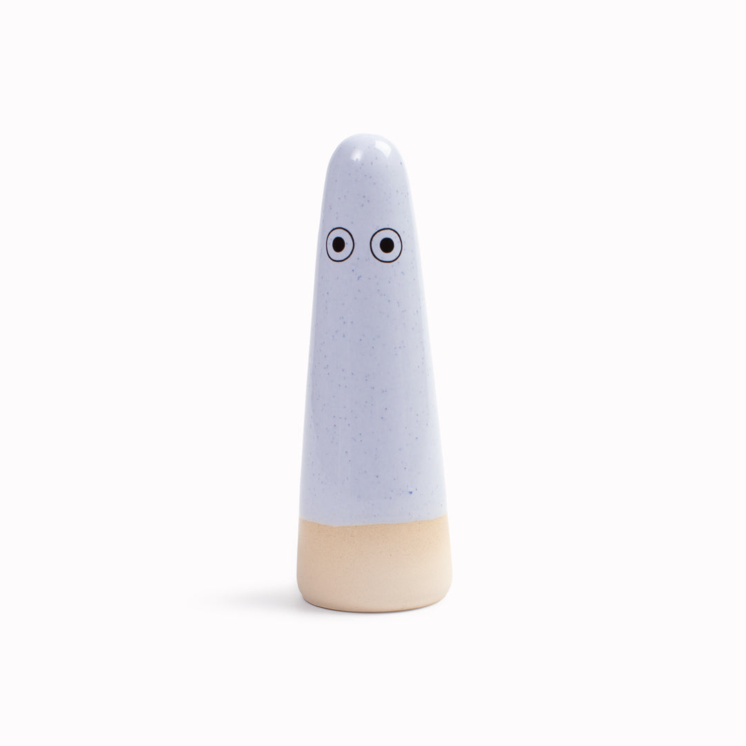 Ghost | Ceramic Figurine | Blue Hues
