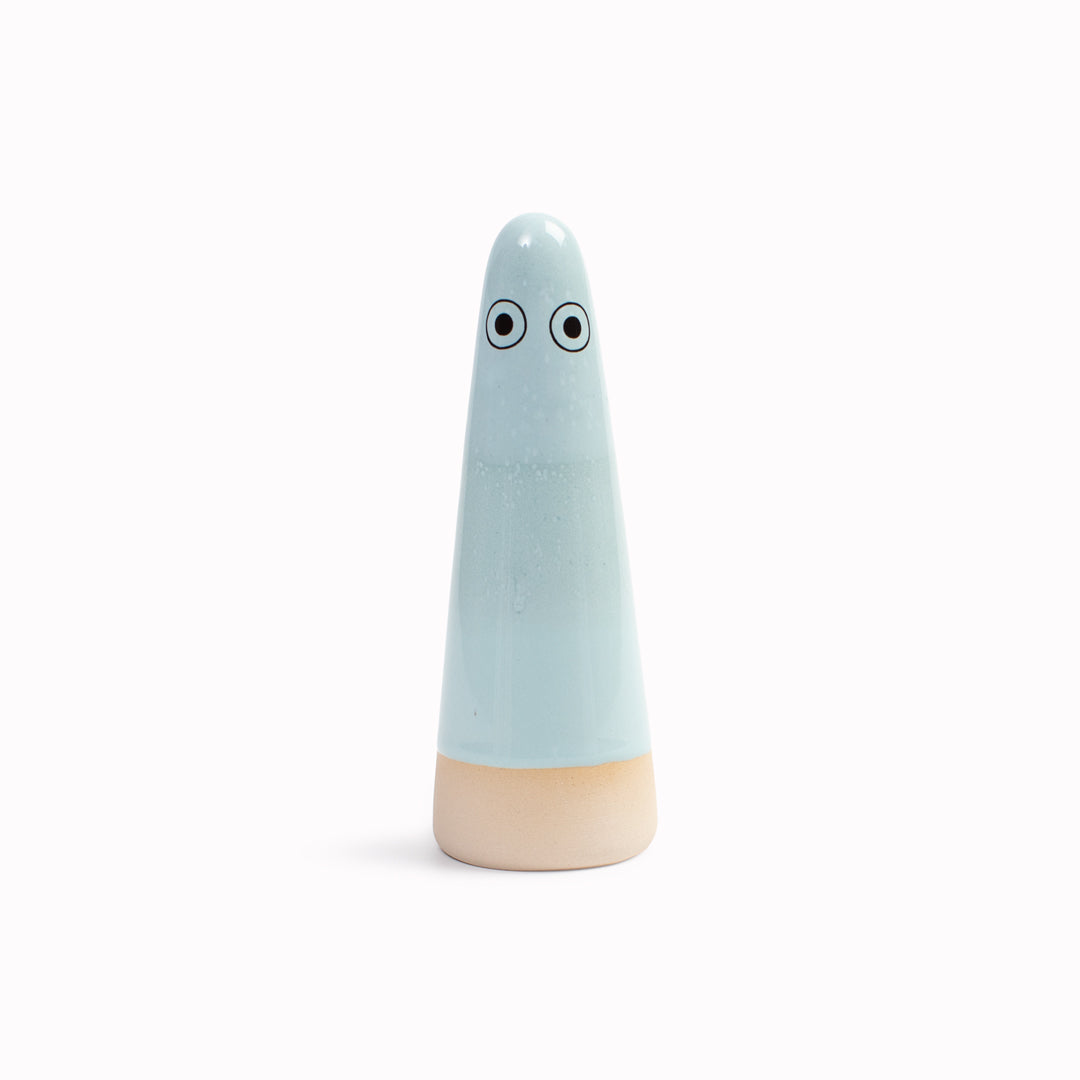 Ghost | Ceramic Figurine | Blue Hues