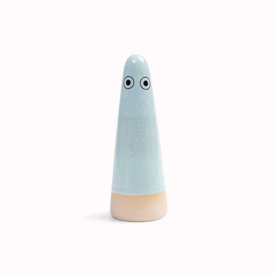 Ghost | Ceramic Figurine | Blue Hues