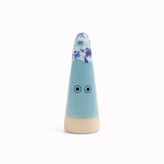 Meet the iconic hand glazed, ceramic Ghost - a personality laden decorative object from Studio Arhoj!