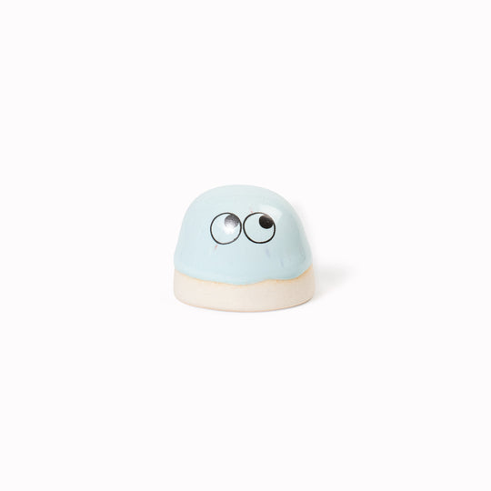 The smallest of the Arhoj decorative ornament figurine family, these tiny little cute dots still have all the personality of their larger siblings. Colourful and handmade in Copenhagen, they have all the Arhoj trademarks with their thick multi coloured glazes and Japanese ceramic influence.