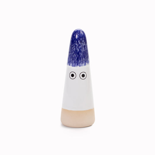 Ghost | Ceramic Figurine | Blue Hues