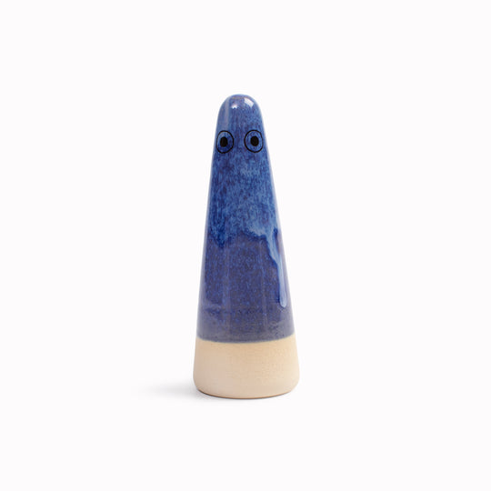 Ghost | Ceramic Figurine | Blue Hues