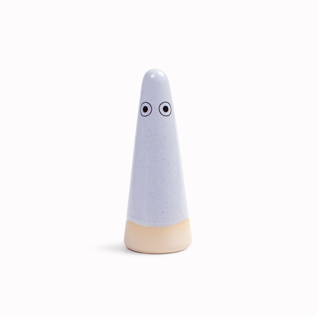 Ghost | Ceramic Figurine | Blue Hues