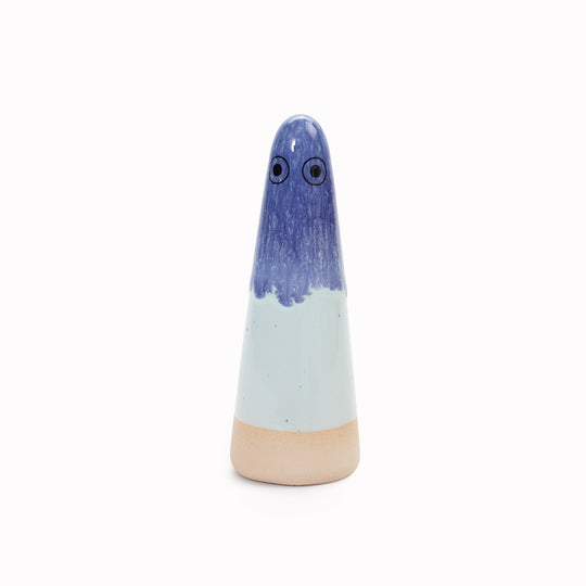 Ghost | Ceramic Figurine | Blue Hues