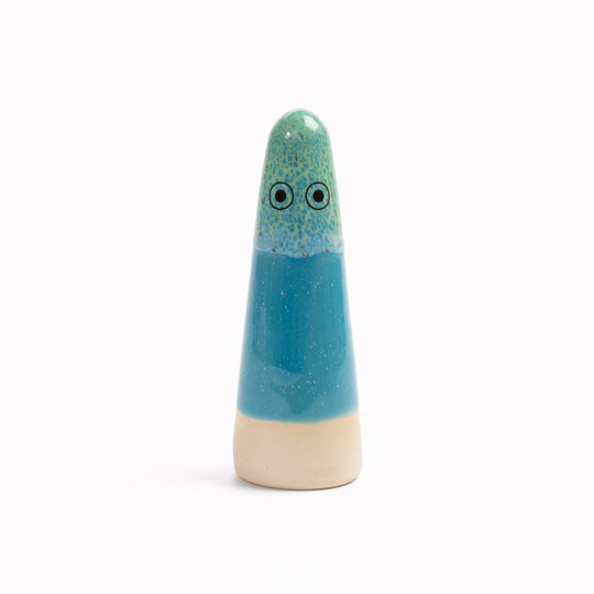 Meet the iconic hand glazed, ceramic Ghost - a personality laden decorative object from Studio Arhoj!