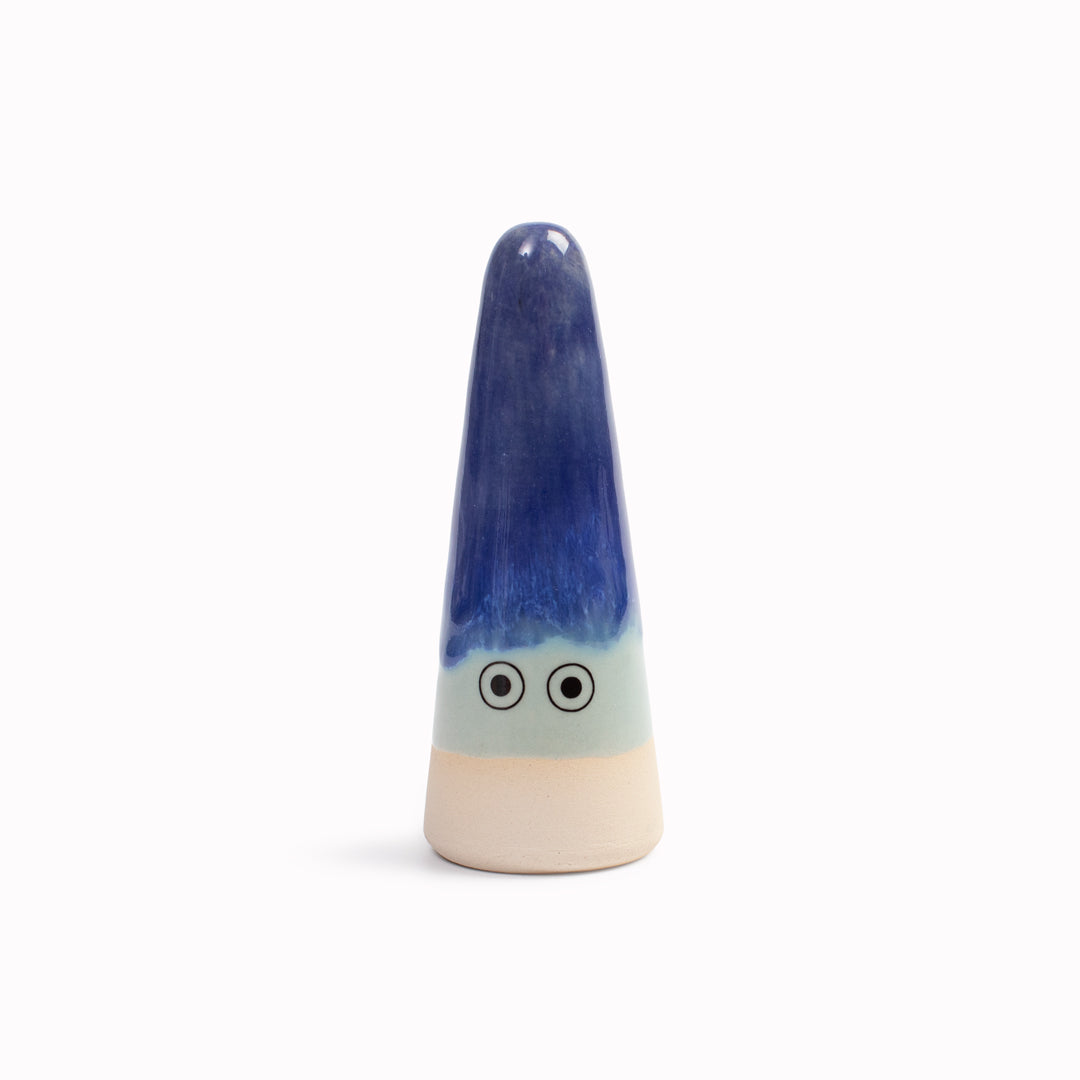 Ghost | Ceramic Figurine | Blue Hues
