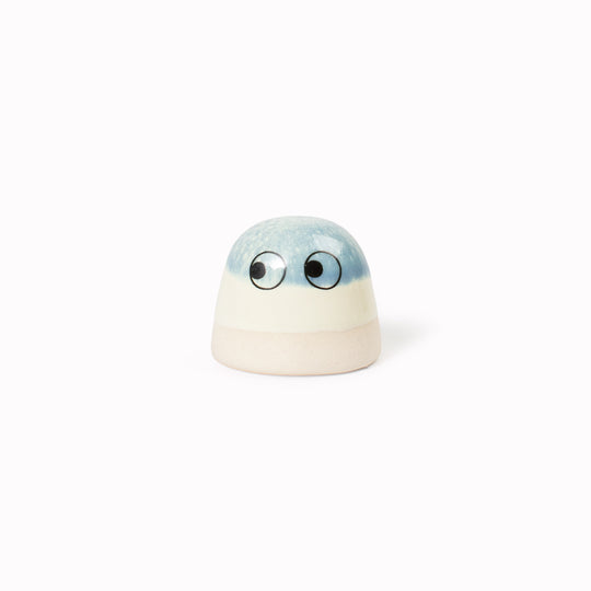 The smallest of the Arhoj decorative ornament figurine family, these tiny little cute dots still have all the personality of their larger siblings. Colourful and handmade in Copenhagen, they have all the Arhoj trademarks with their thick multi coloured glazes and Japanese ceramic influence.