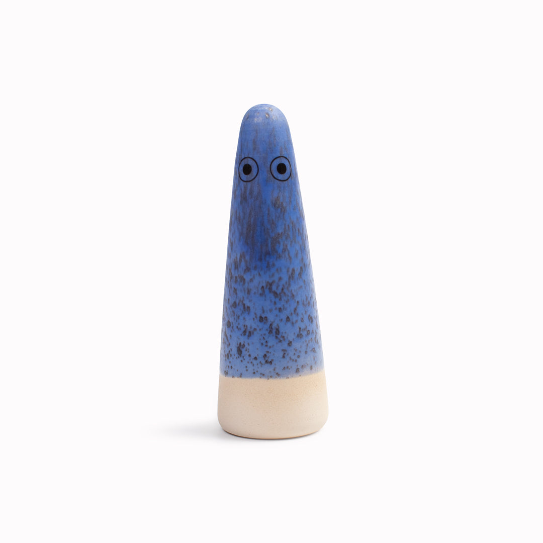 Ghost | Ceramic Figurine | Blue Hues