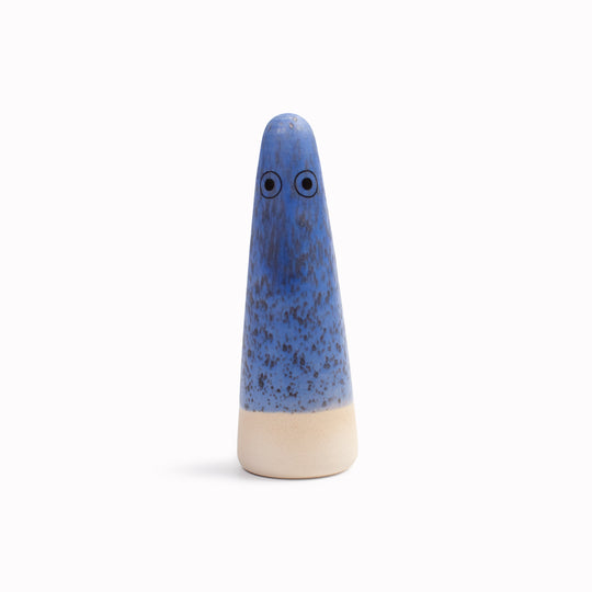 Ghost | Ceramic Figurine | Blue Hues