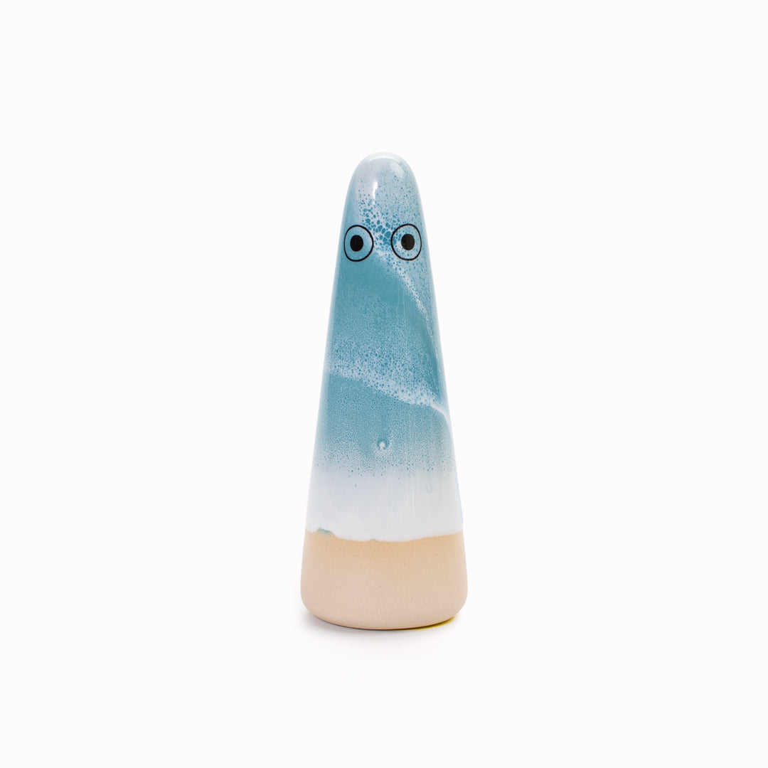 Ghost | Ceramic Figurine | Blue Hues