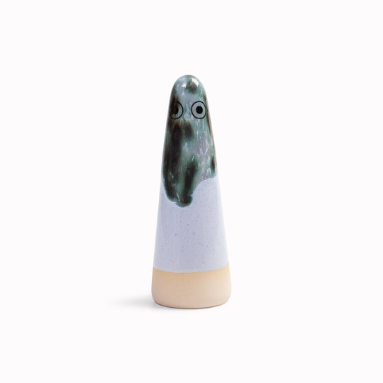 Ghost | Ceramic Figurine | Blue Hues