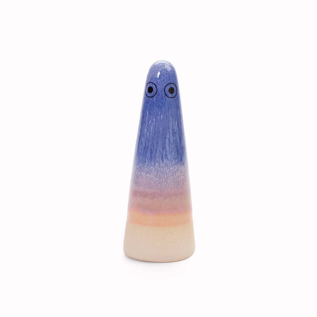 Ghost | Ceramic Figurine | Blue Hues