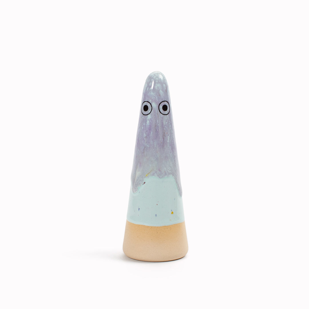Ghost | Ceramic Figurine | Blue Hues