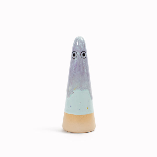 Ghost | Ceramic Figurine | Blue Hues