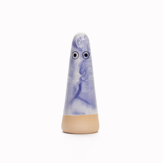 Ghost | Ceramic Figurine | Blue Hues