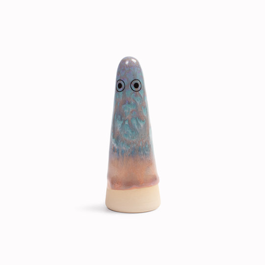 Ghost | Ceramic Figurine | Blue Hues