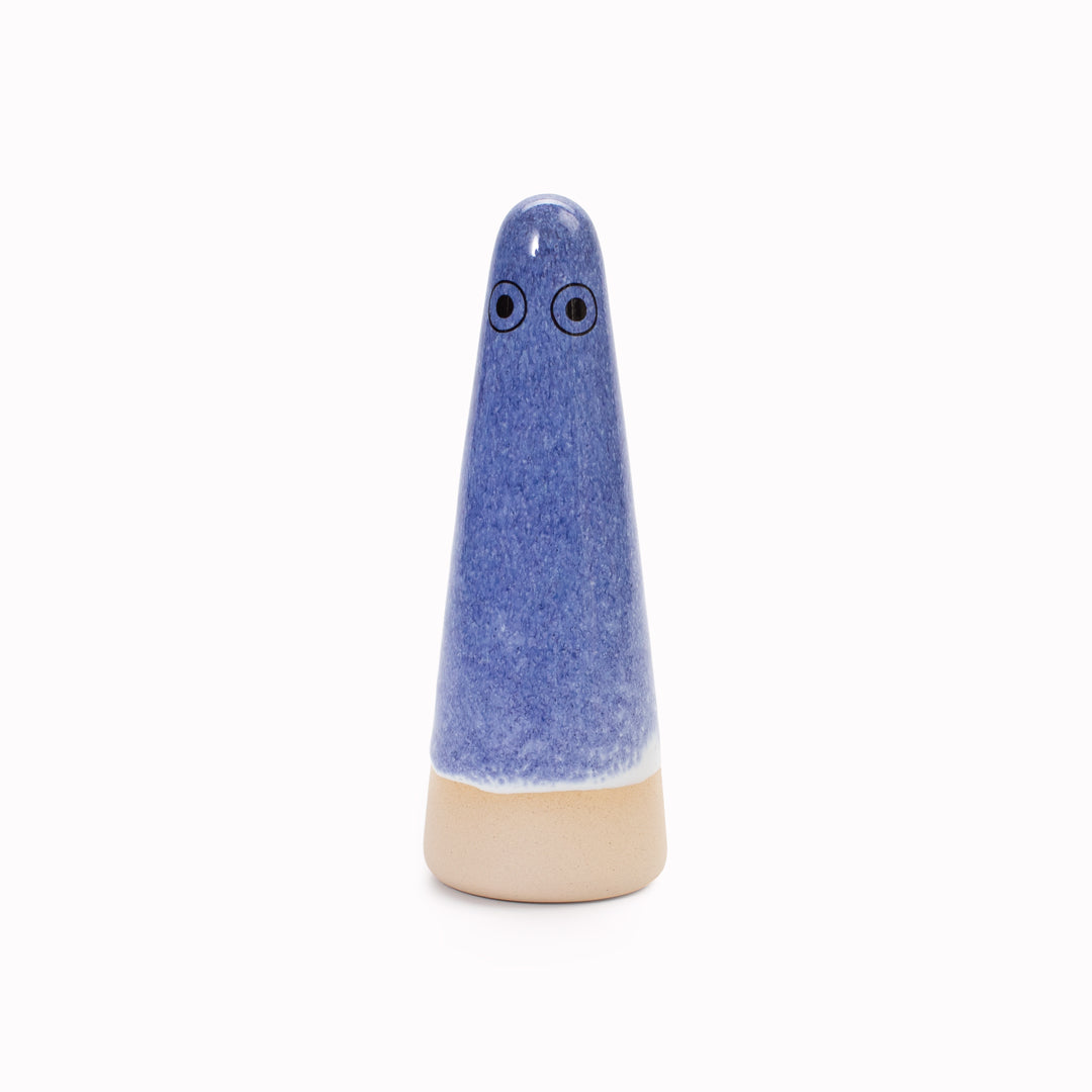Ghost | Ceramic Figurine | Blue Hues