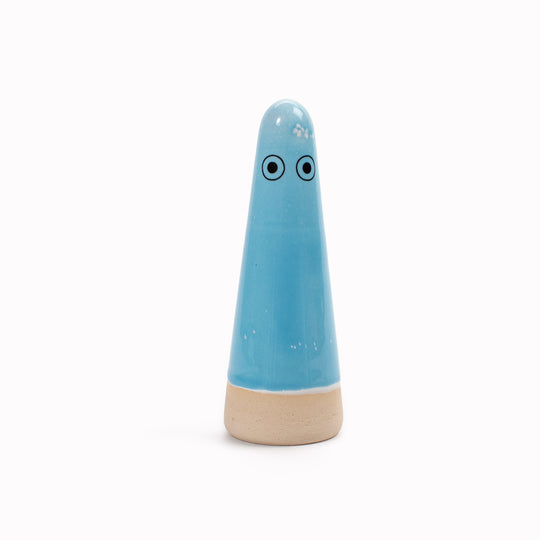 Ghost | Ceramic Figurine | Blue Hues